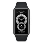 Huawei Band 6 Schwarz Smartwatch | Gehäuse Dark Grey, Silikonband Graphite Black | FullView-Display | 14 Tage Akku | 96 Sportmodi | Schlafanalyse