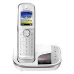 Panasonic KX-TGJ320GB|Schnurlostelefon|Anrufbeantworter mit Rufnummernanzeige|DECT|Schwarz