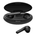 Belkin Soundform Move Plus Schwarz | Kabellose Kopfhörer | Bequeme, nahtlose Bluetooth-Verbindung | Mikrofon- und Touch-Bedienelemente an jedem Ohrstöpsel