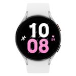 Samsung Galaxy Watch 5 LTE (44mm) in silber | Smartwatch | Bis zu 80 Stunden Akkulaufzeit | Wassergeschützt bis 5 ATM | Blutdruck-Messung | Sturzerkennung