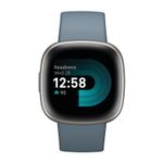 Fitbit Versa 4 in hellblau | Smartwatch | Tagesform-Index | 40+ Trainingsmodi | Integriertes GPS für Tempo & Strecke | 6+ Tage Akkulaufzeit | Bis 50 Meter Wasserdicht