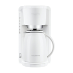 Rowenta CT380 | Kaffeemaschine | 850 Watt | für 8 bis 12 Tassen | 1,25 Liter Wasserkapazität | Isolierkanne | Automatische Abschaltung | Tropf-Stopp | Weiss