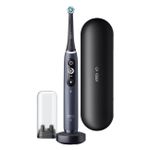 Oral-B iO Series 7 | Elektrische Zahnbürste | 5 Putzmodi für Zahnpflege |  Magnet-Technologie | Display & Reiseetui | black onyx | sanfte Mikrovibration