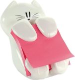Post-it Katze Z-Notes Spender 76x76mm mit 1 Z-Notes Block