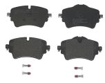 BREMBO Bremsbelagsatz, Scheibenbremse vorne rechts links ohne Zubehör für MINI BMW 34106863293 34106885503 6885503 P 06 092