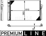 MAHLE Kondensator, Klimaanlage BEHR HELLA SERVICE *** PREMIUM LINE  für BMW 64538381362 64508361362 62118361362 AC 345 000P