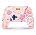 Enhanced Wireless Controller für Nintendo Switch, Princess Peach Plaid