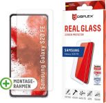 Displex »DISPLEX Real Glass Panzerglas für Samsung Galaxy S20 FE/S20 FE 5G (6,5), 10H Tempered Glass, mit Montagerahmen, 2D« für Samsung Galaxy S20 FE, Displayschutzglas