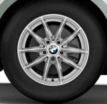 BMW 3er G20 G21 Winter Radsatz V-Speiche Reflexsilber 778 6,5Jx16 Pirelli