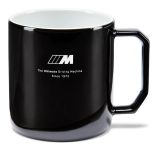 BMW M Logo Tasse schwarz 350ml - 80235B70D06