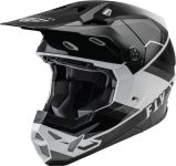 FLY Racing Formula CP Rush Motocross Helm, schwarz-grau-weiss, Größe XS, schwarz-grau-weiss, Größe XS