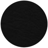 ASA Untersetzer Schwarz rund 4er Set Black veganes Leder 10 cm