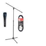 Sennheiser e935 Mikrofon Bundle inkl. Mikrofonstativ + 10m Mikrofonkabel