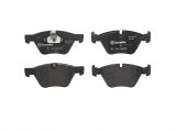 BREMBO Bremsbelagsatz, Scheibenbremse vorne rechts links ohne Zubehör für BMW 34116763617 34116763618 34112339268 P 06 057