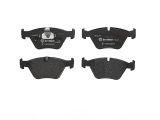BREMBO Bremsbelagsatz, Scheibenbremse vorne rechts links ohne Zubehör für BMW 34111164627 34111164629 34116761280 P 06 065