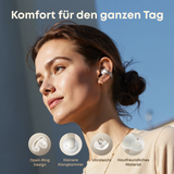 soundcore AeroClip | Open-Ear Clip-Earbuds mit adaptivem Komfort Mattes Rosébraun