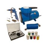 AirBrush Kompressor Set ölfrei