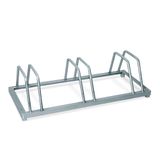 Fahrradständer BxTxH 880x390x250 mm, verzinkte Stahlkonstruktion, Einstellplatz für 3 Fahrräder