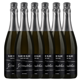 Rebenschätze Blanc de Blanc Cuvée Sekt b. A. brut 0,75L 6er Karton