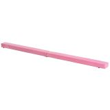 210 cm Schwebebalken Turnbalken Indoor Outdoor Balance Beam Klappbarer Turnbalken Balance Balken Balancierbalken bis 120 kg Rosa