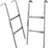 Trampolinleiter 76 cm / 2 Metallstufen