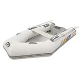 Aqua Marina Deluxe Schlauchboot 4 Personen 277x150cm mit Hochdruck-PVC-Gewebe Reparaturset Handpumpe Sitzbank Transporttasche Paddel Weiß
