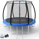 monzana® Trampolin Ø244cm Sicherheitsnetz innen TÜV GS