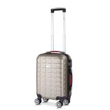 monzana® Koffer Hartschale Exopack Champagner M aus ABS 40l 61x31x21cm