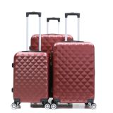 Reisekoffer Koffer 3 tlg Hartschale Trolley Set Kofferset Handgepäck Gepäck Reisetasche  ABS-07