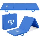 Premium Tri-Folding Thick Gymnastic Mat &amp; Home Sports, Yogamatte &amp; Sportmatte