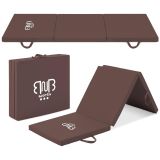 Premium Tri-Folding Thick Gymnastic Mat &amp; Home Sports, Yogamatte &amp; Sportmatte