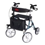 Aluminium Rollator AT51038 faltbar mit extra großen Rädern