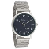 Miraval Herrenarmbanduhr mit Datumsanzeige Edelstahlarmband 43 mm