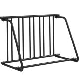 Fahrradständer für 3 Fahrräder Radständer Mehrfachständer, Schwarz