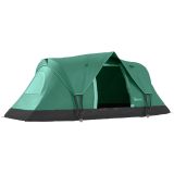 Zelt 5-6 Personen Campingzelt Tunnelzelt Kuppelzelt Polyester Armeegrün