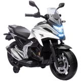 AIYAPLAY Kinder Elektro-Motorrad 12V Kindermotorrad mit MP3 USB LED-Scheinwerfer