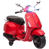 AIYAPLAY Kinder Elektro-Motorrad 6V Kindermotorrad mit MP3 USB FM-Radio Lichte