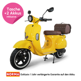 45er E-Roller inkl. 2 Akkus + Helmtasche - Rapeseed Yellow glossy