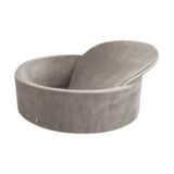 HOME DELUXE Bällebad TWIRL – Samt Grau