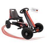Go Kart Tretauto für Kinder von 4 bis 7 Jahre, Kinderfahrzeug mit Luftreifen