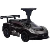 Rutschauto, Bobby Car mit Stauraum, Hupe und Musik Schwarz 65 x 29 x 37 cm