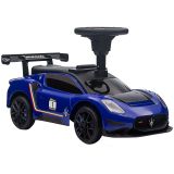 Rutschauto, Bobby Car mit Stauraum, Hupe und Musik Blau 65 x 29 x 37 cm