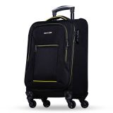 NOWI Sevilla Trolley M 55x40x20 – Leichter Koffer 30L 4 Rollen & Zahlenschloss BLAU