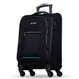 NOWI Sevilla Trolley M 55x40x20 – Leichter Koffer 30L 4 Rollen & Zahlenschloss BLAU