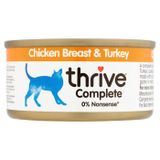 Thrive Cat Complete 12x75g Hühnerbrust & Truthahn
