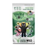 Lucky Lou Food Code Trockenfutter Katze, Senior, Geflügel und Wild 340 g