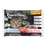 Pets Nature GmbH Pawsome Adult Light Pute & Lachs 4x85 g