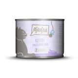 MjAMjAM Nassfutter Katze Kitten, Kalb mit Lachsöl 6x200 g