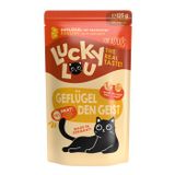 Lucky Lou Nassfutter Katze Adult Geflügel 16x125 g
