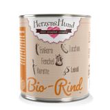 HerzensHund Adult 6x800g Bio Rind